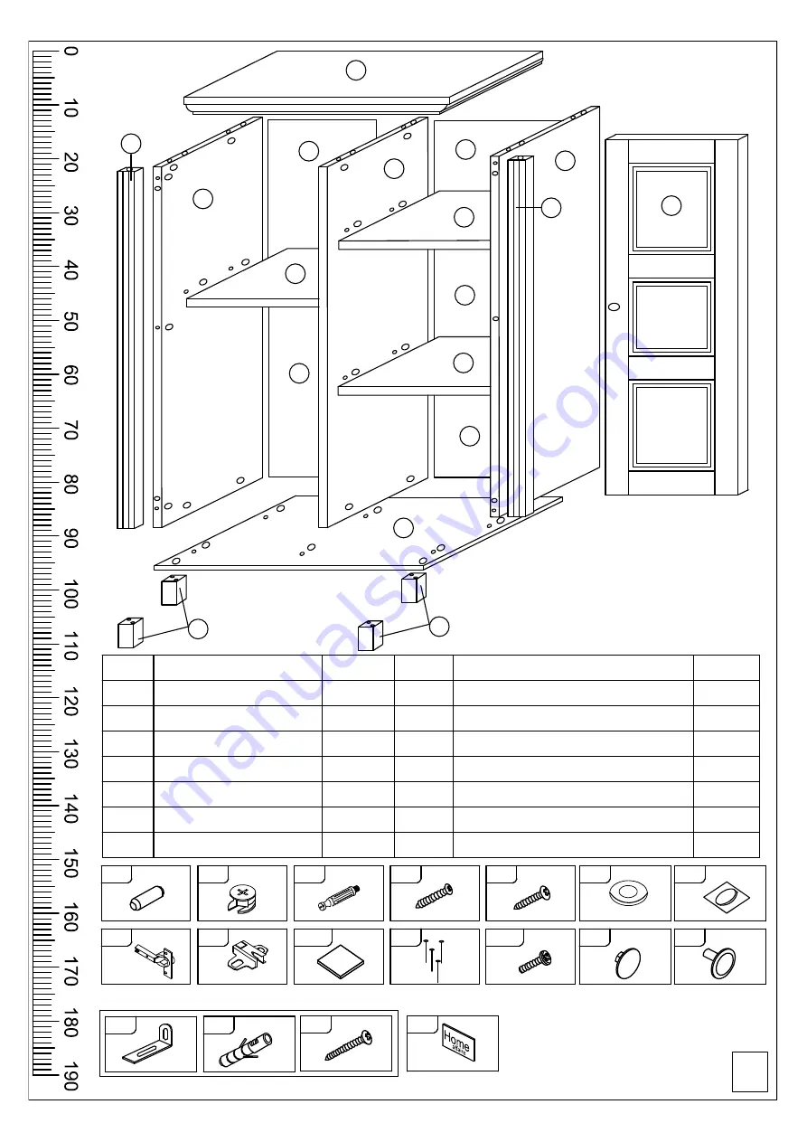 Home affaire 36858358 Assembly Instructions Manual Download Page 14