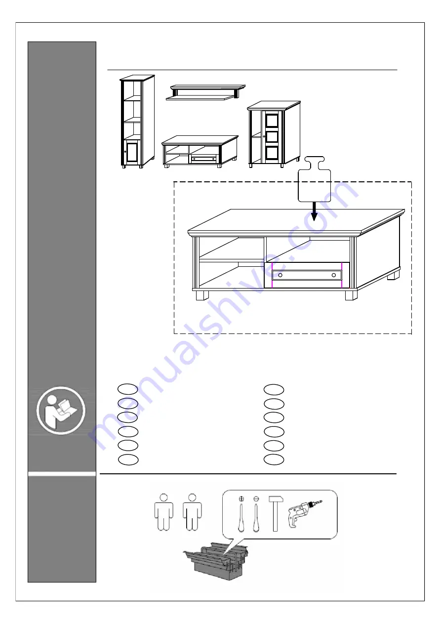 Home affaire 36858358 Assembly Instructions Manual Download Page 28