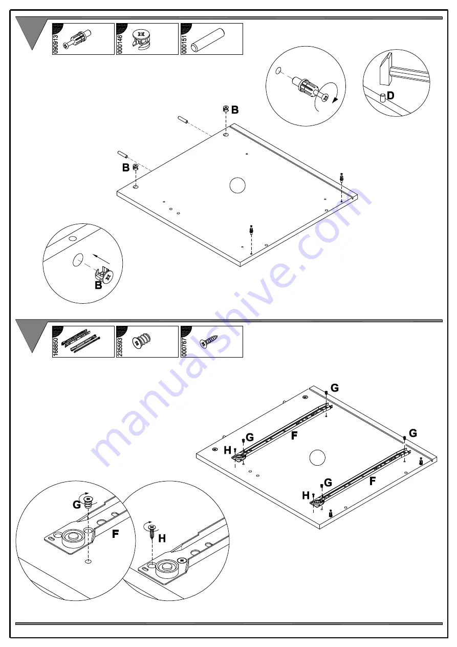 Home affaire Erne 1220 1841 Assembly Instructions Manual Download Page 9