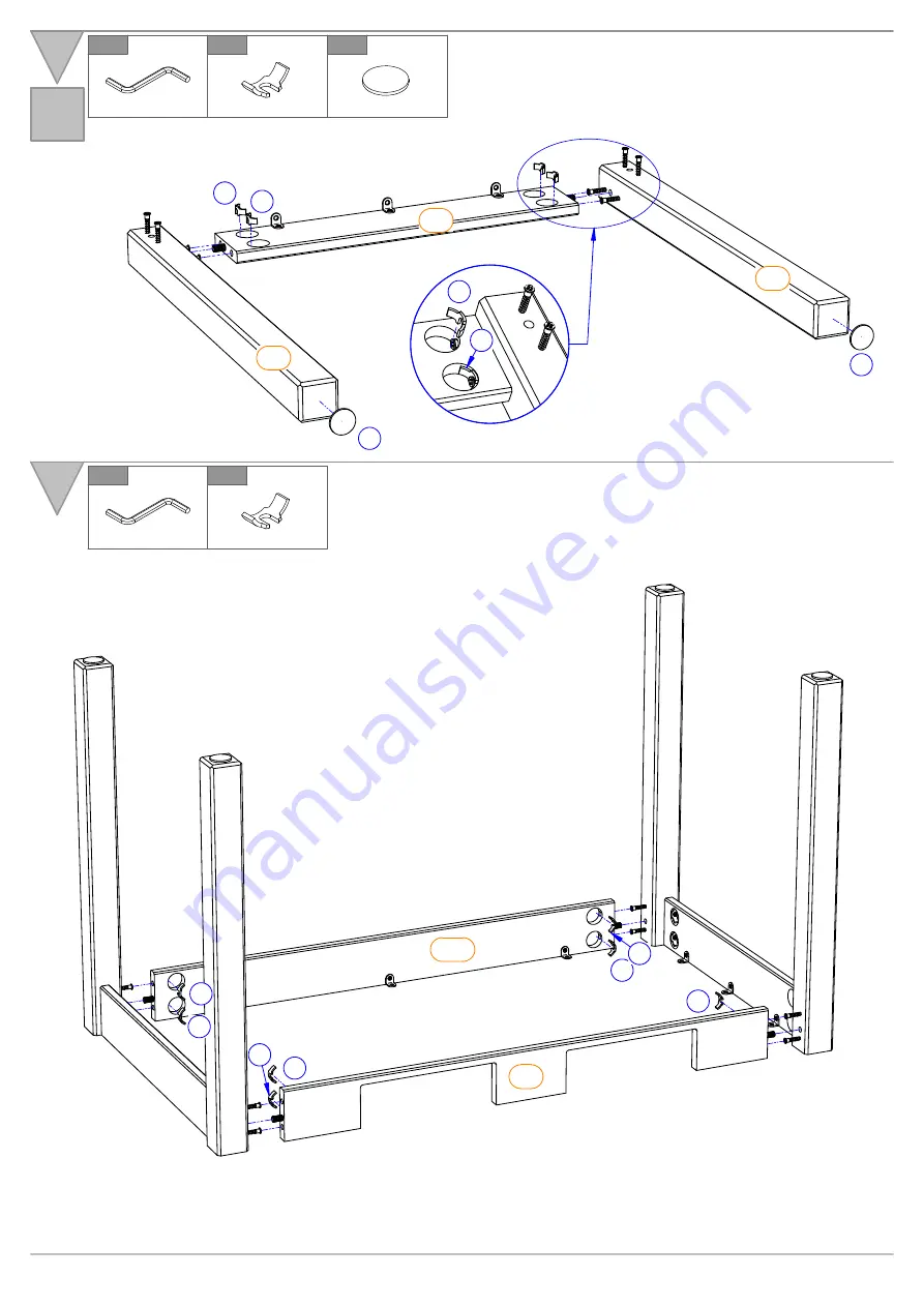 Home affaire Johan 6710 Assembly Instructions Manual Download Page 4