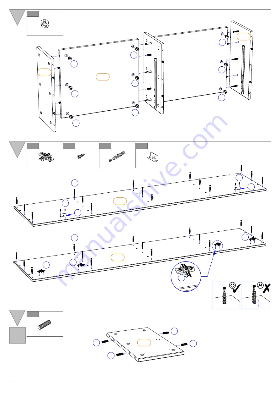 Home affaire Orlando 2636 Assembly Instructions Manual Download Page 5