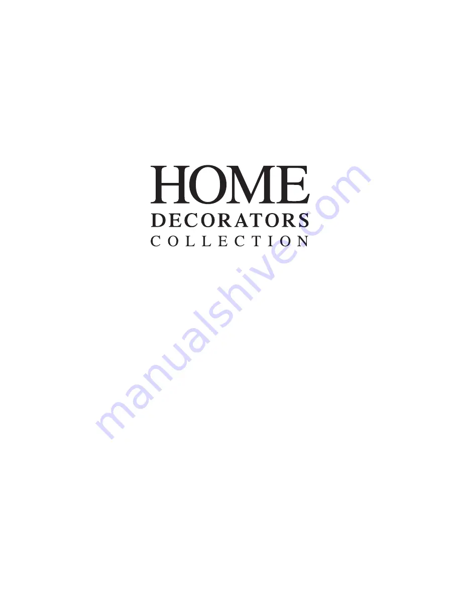 Home Decorators Collection 1001 486 015 Use And Care Manual Download Page 9