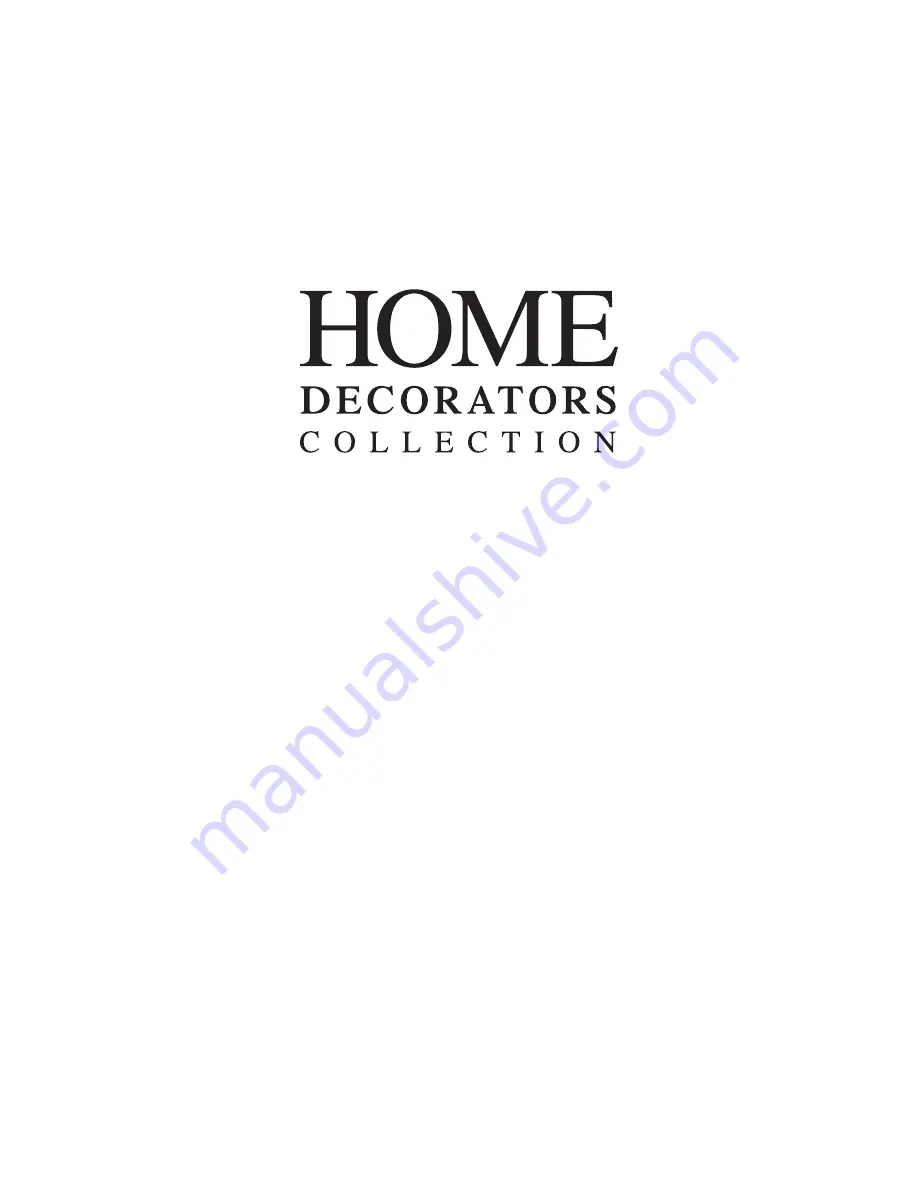 Home Decorators Collection 1003063517 Use And Care Manual Download Page 14