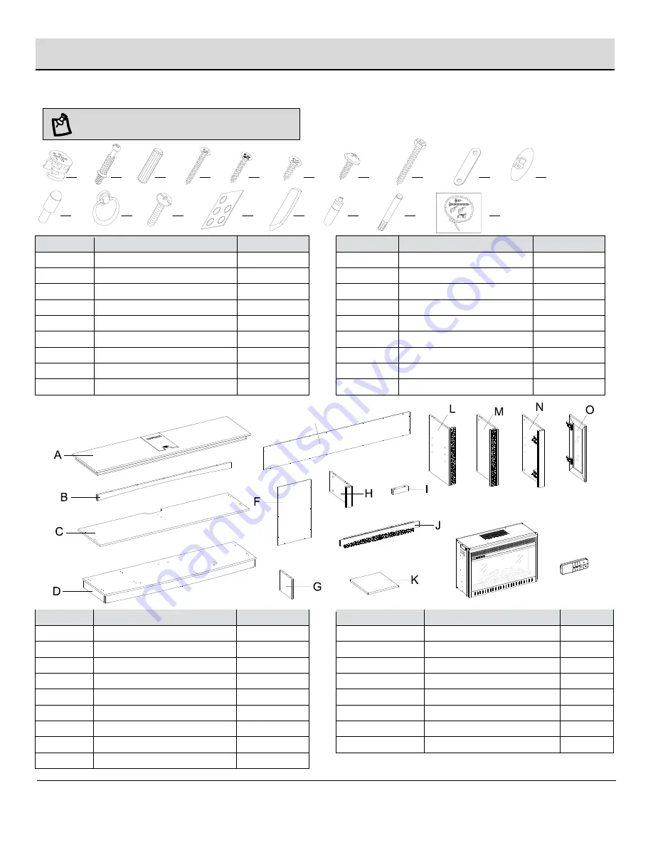 Home Decorators Collection 205975797 Assembly Instructions Manual Download Page 3