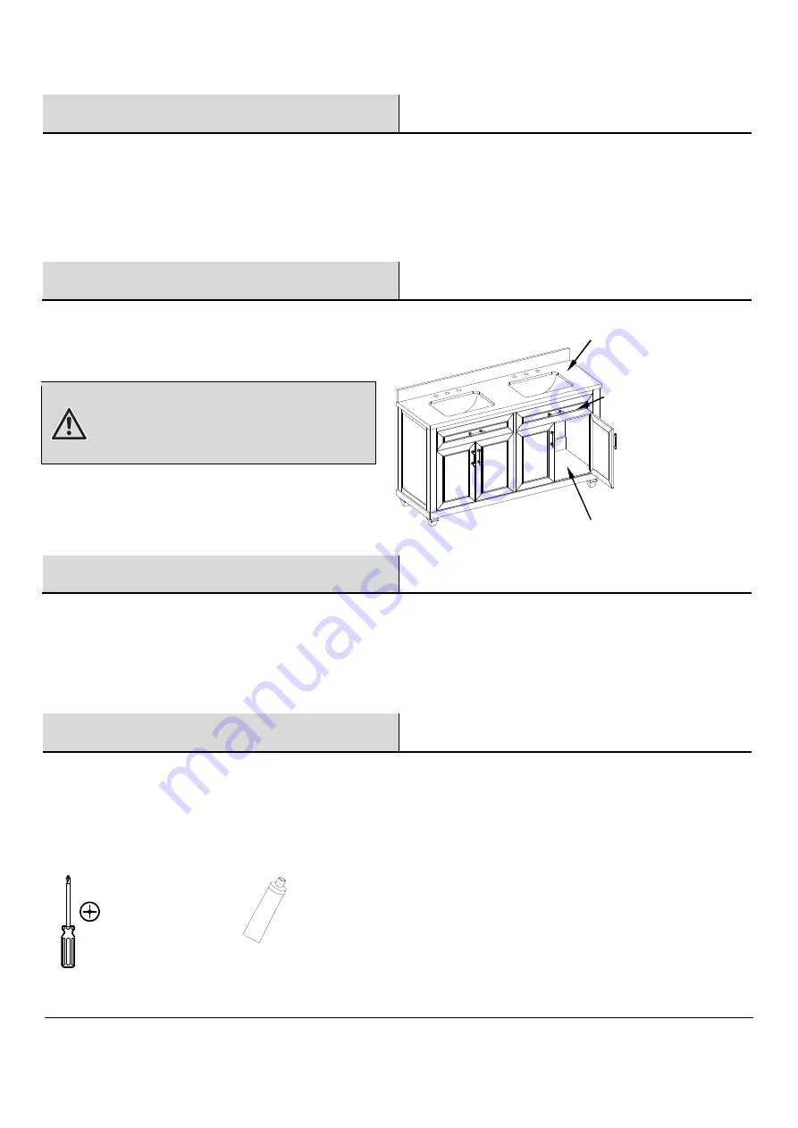 Home Decorators Collection HDC60DGV Use And Care Manual Download Page 2