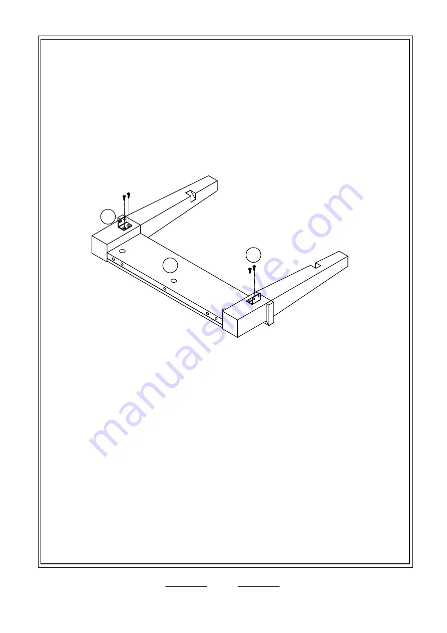 Home Decorators Collection M61267T1-IV Assembly Instructions Manual Download Page 4