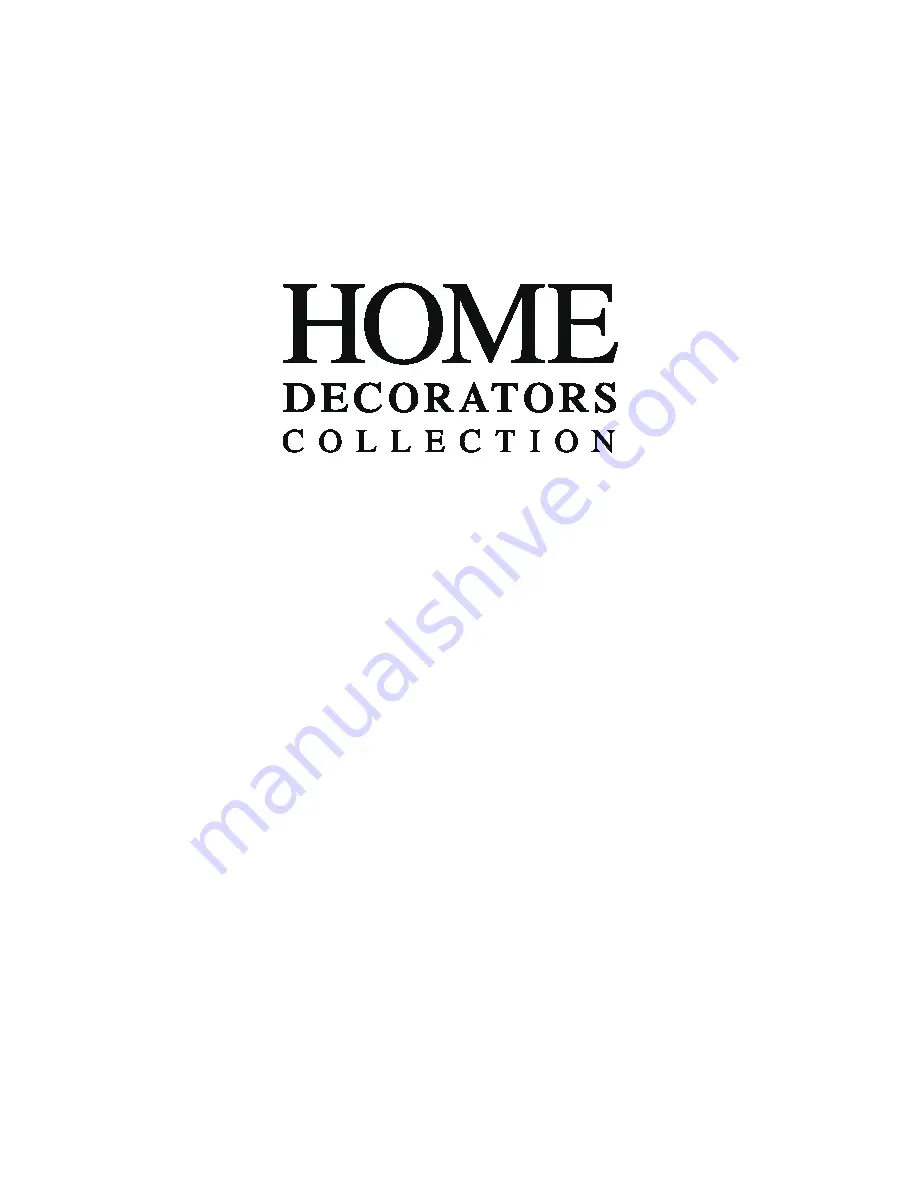 Home Decorators Collection WINDLOWE 15101-VS37C-WT Use And Care Manual Download Page 7