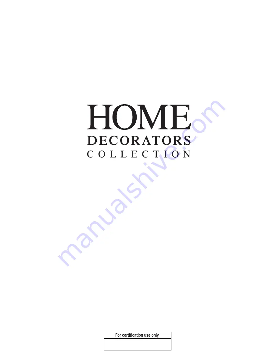 Home Decorators 1002 665 516 Скачать руководство пользователя страница 15