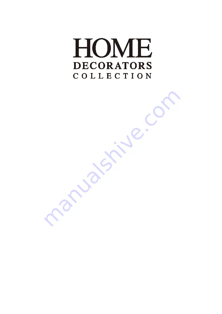 Home Decorators D13106-LV Use And Care Manual Download Page 7