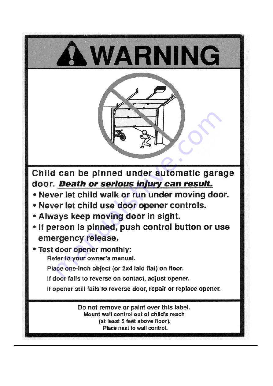 Home Master GDR02 Operator'S Manual Download Page 2