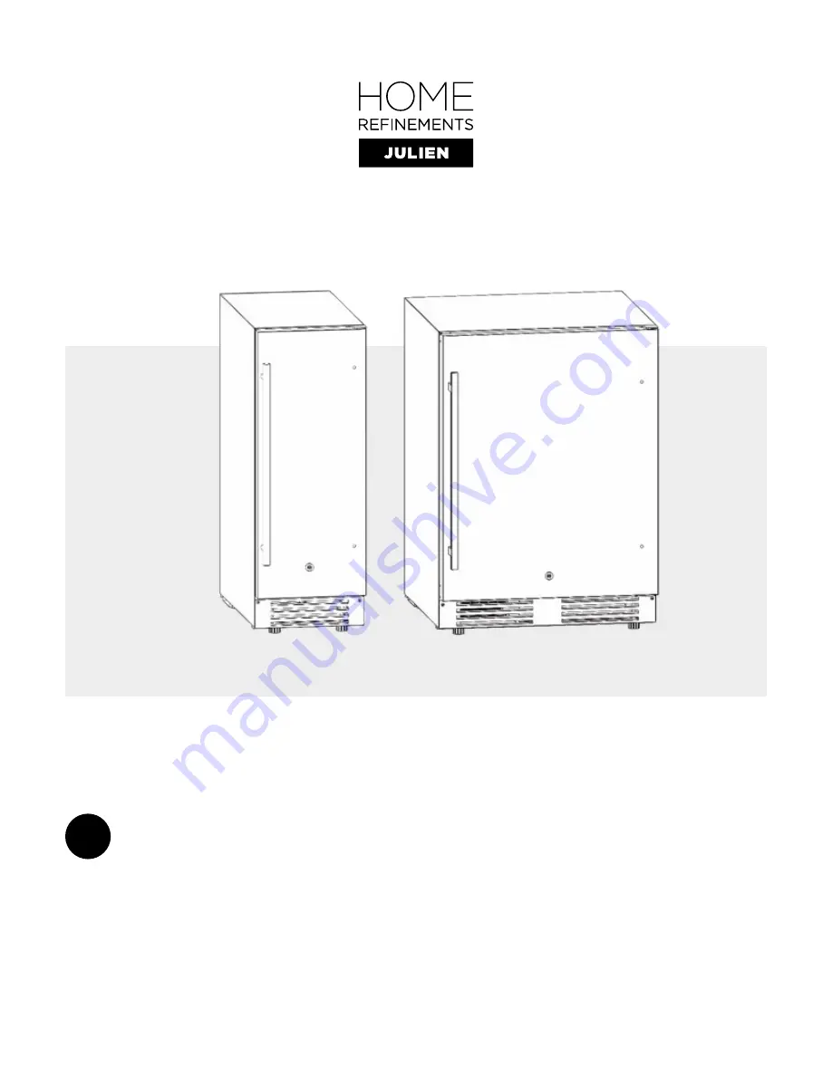 HOME REFINEMENTS JULIEN HR-RUO-15-1 Installation And Maintenance Manual Download Page 1