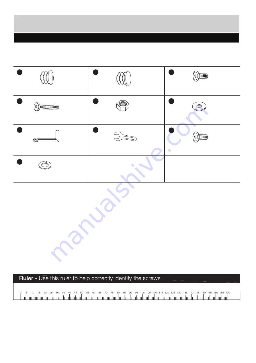 HOME RETAIL GROUP EYDON GLASS TABLE Assembly Instructions Manual Download Page 18