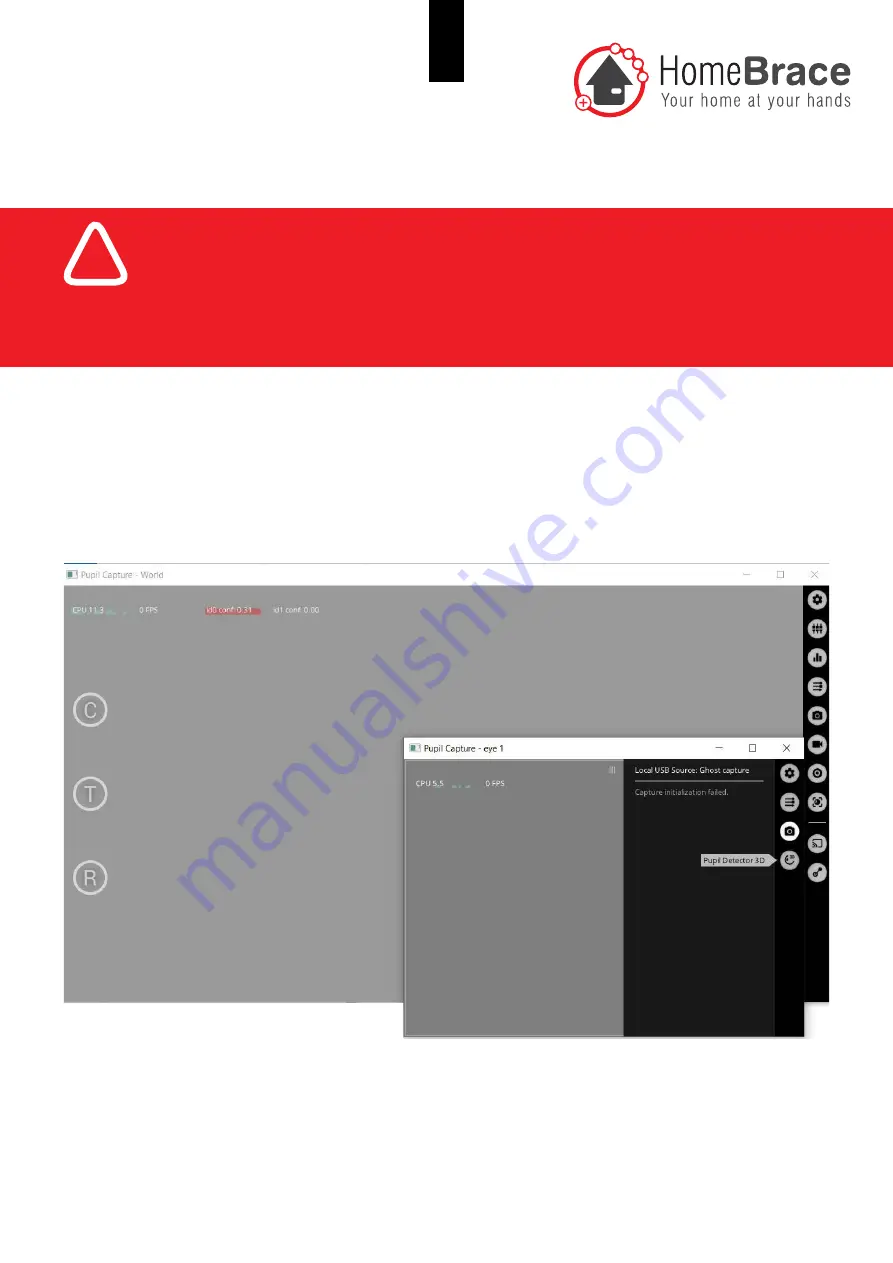 Homebrace MyEcc Pupil Operating Manual Download Page 8