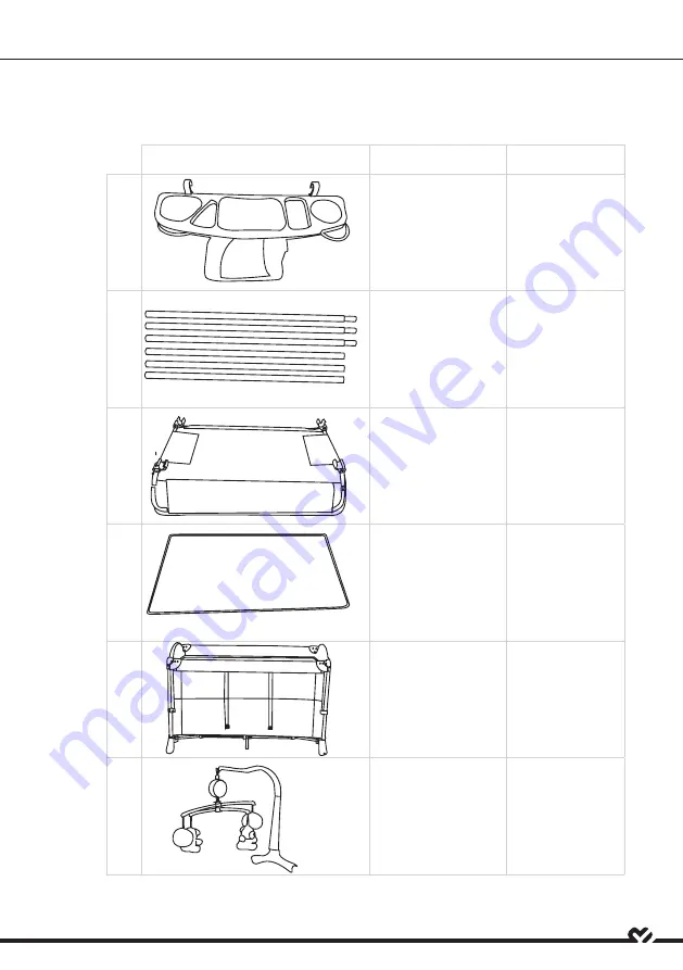 homechoice Buddy Co-sleeper & Camp Cot Скачать руководство пользователя страница 4