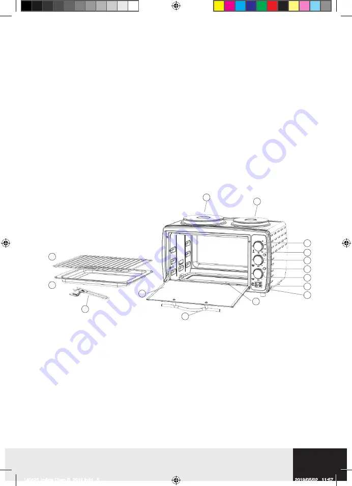 homechoice Invista HCMO-01GG Instruction Manual Download Page 5