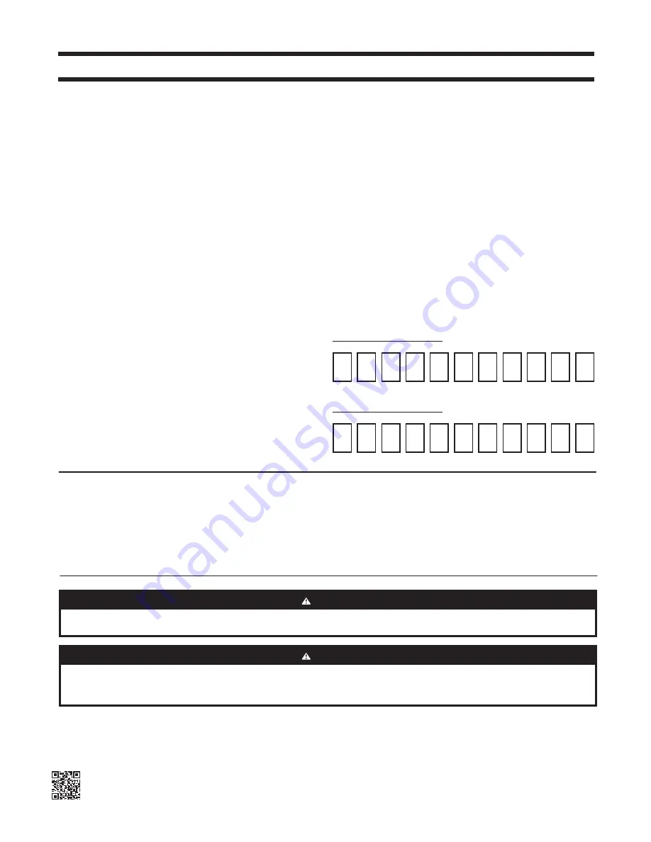 HOMEDEPOT 19A30031100 Operator'S Manual Download Page 1