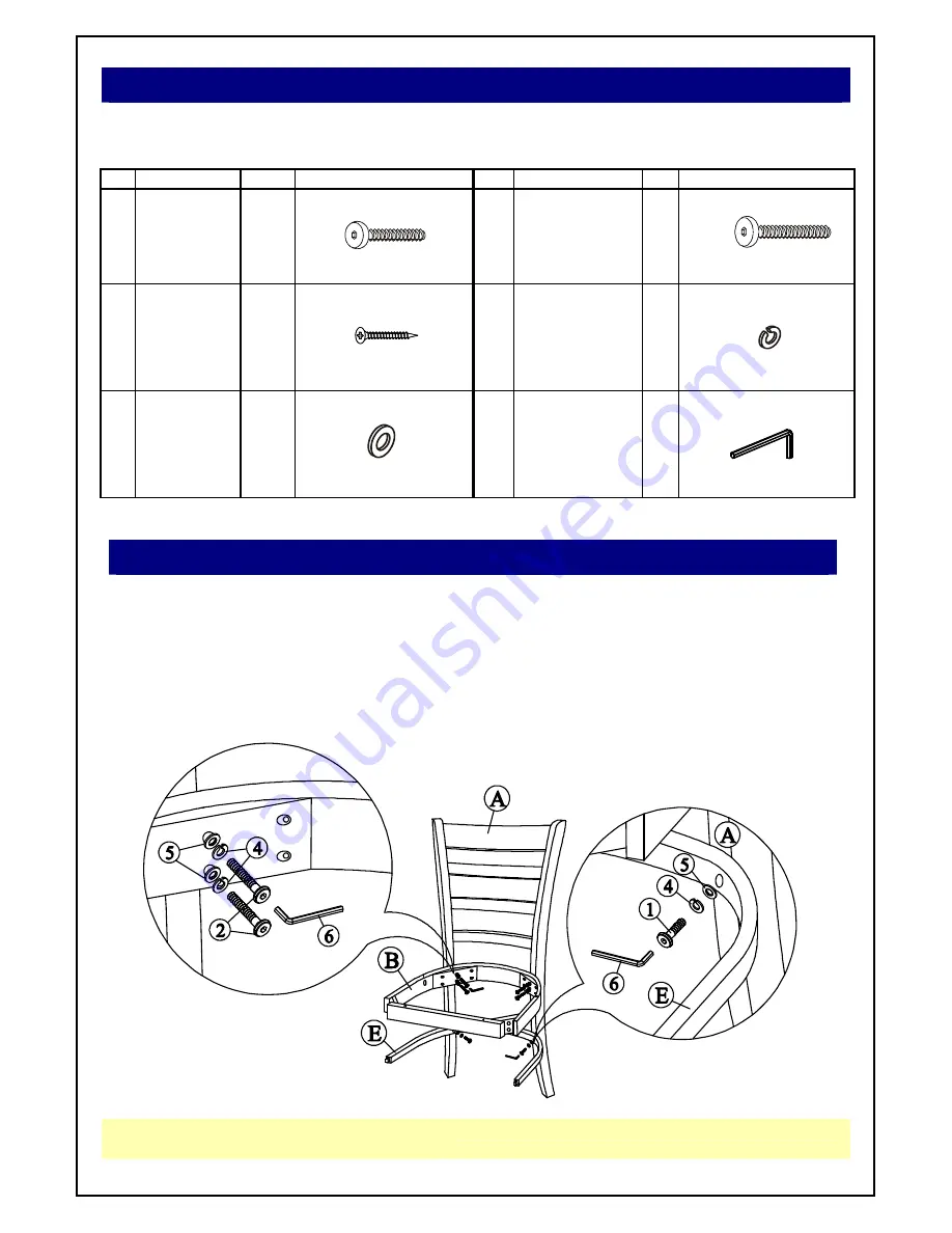 HOMEDEPOT EMILY C-617 Assembly Instructions Download Page 3