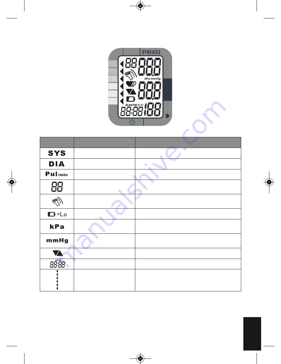 HoMedics BPW-1000-EU Instruction Manual Download Page 33