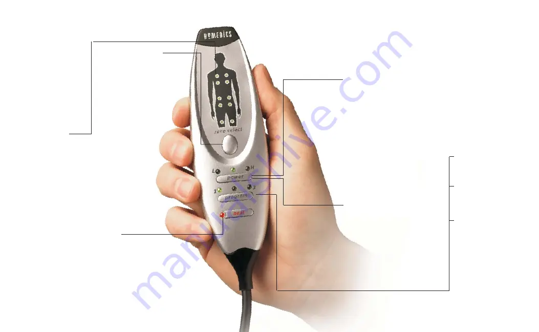 HoMedics ContactTherapy 10 Instruction Manual And  Warranty Information Download Page 8