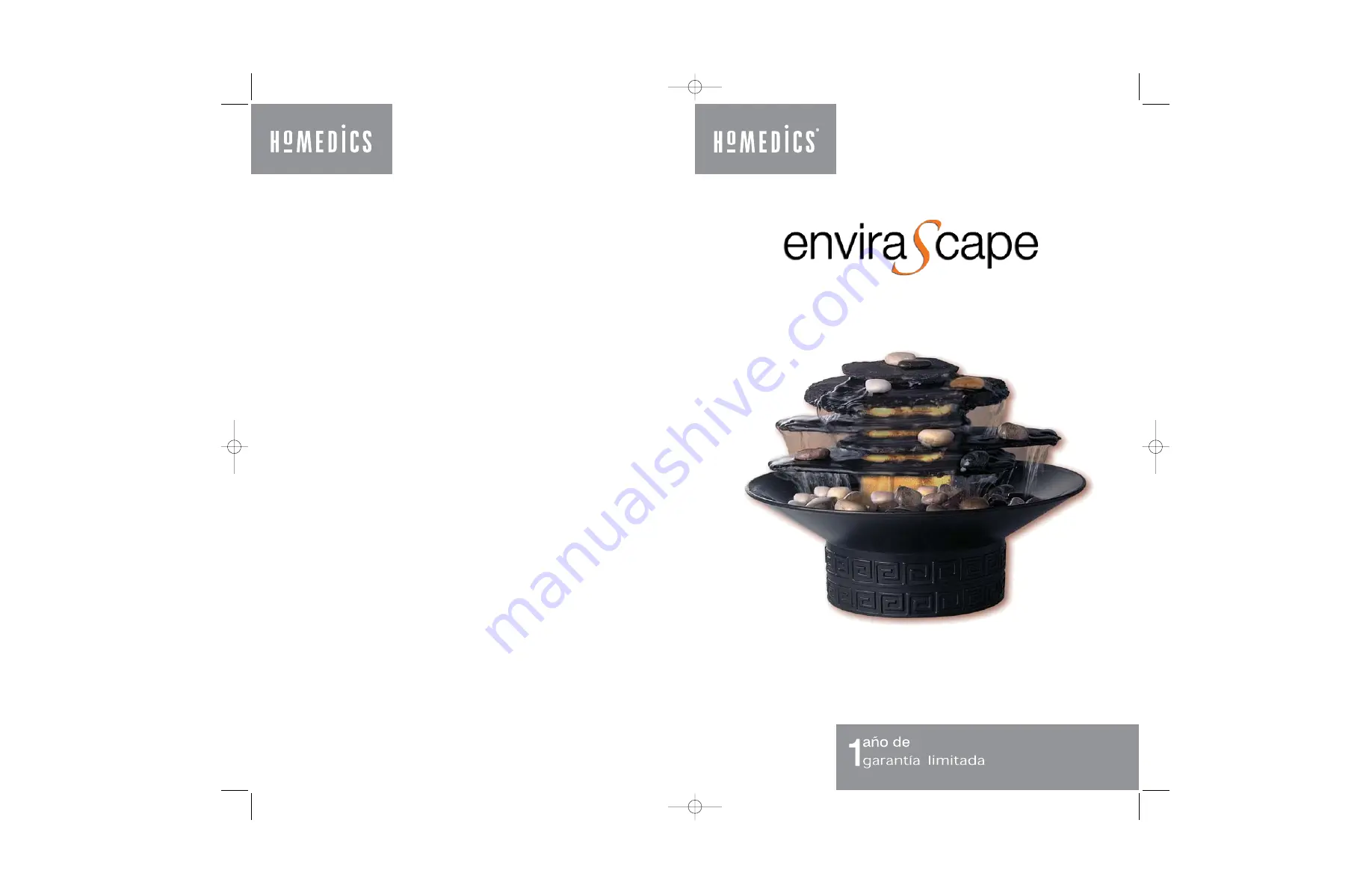 HoMedics Envirascape Rock Garden Instruction Manual And  Warranty Information Download Page 5