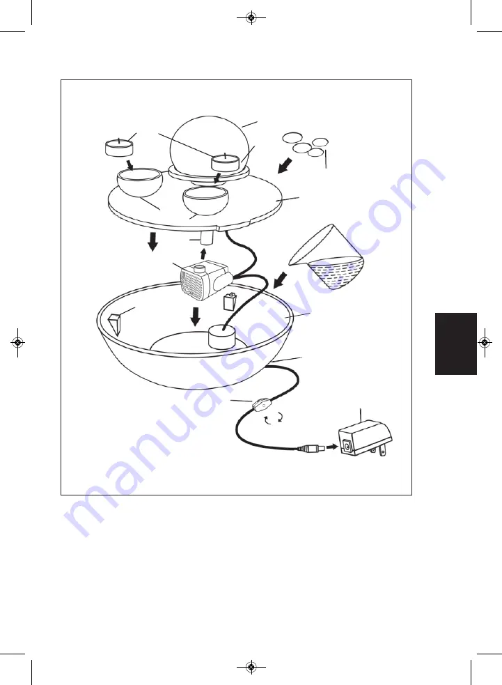 HoMedics enviraScape SERENITY FOUNTAIN Instruction Manual Download Page 29