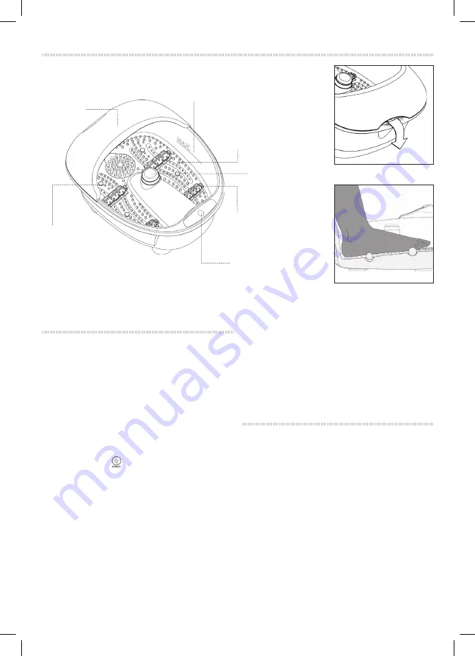 HoMedics LUXURY FS-100DB-EU Instruction Manual Download Page 14