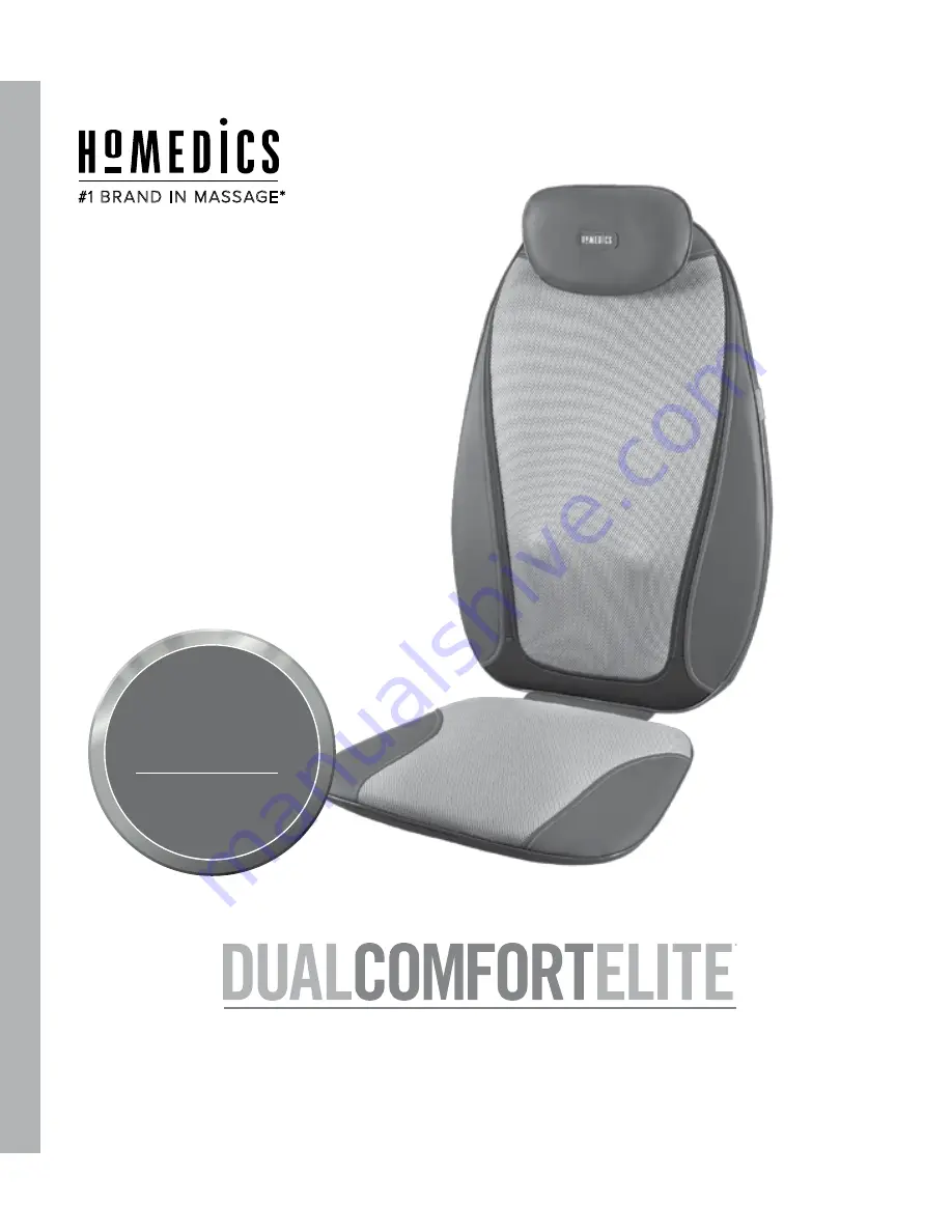 HoMedics MCS-380H Instruction Manual And  Warranty Information Download Page 1