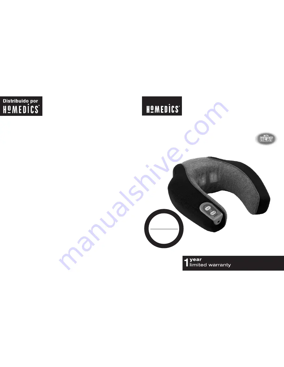 HoMedics NMSQ-200-2 Instruction Manual And Warranty Download Page 1