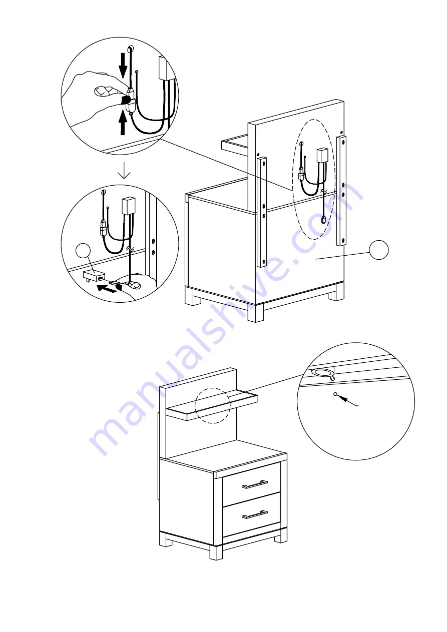 Homelegance 1577- 4P Assembly Instruction Download Page 3