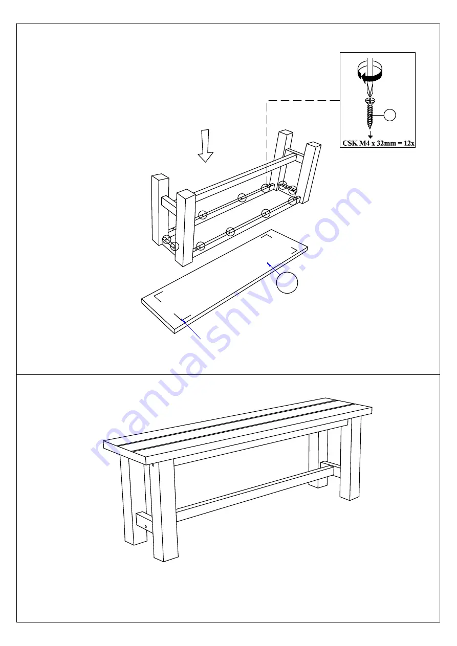 Homelegance 1957-13 Assembly Instructions Download Page 2