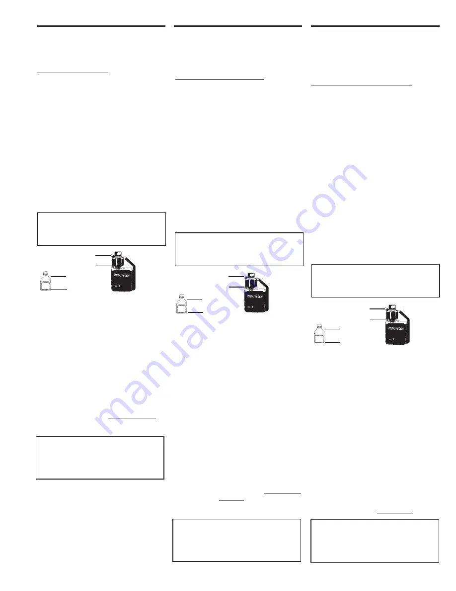 Homelite d825sb UT15152 Operator'S Manual Download Page 9