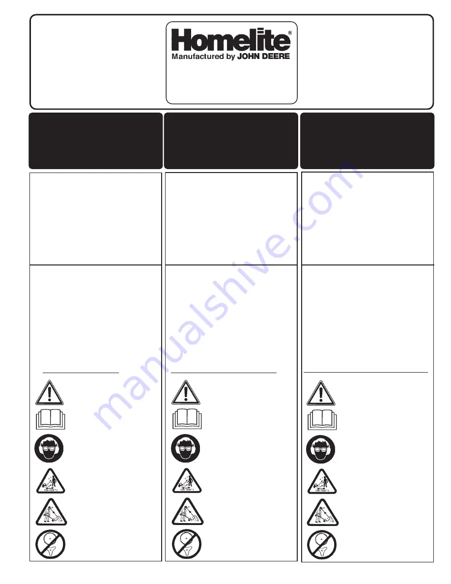 Homelite Easy Reach UT20837 Скачать руководство пользователя страница 1