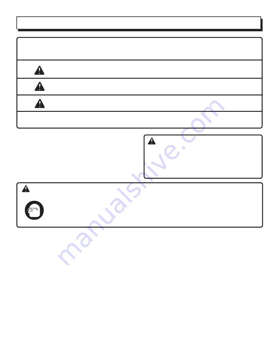 Homelite YARD BROOM II UT08512B Operator'S Manual Download Page 5