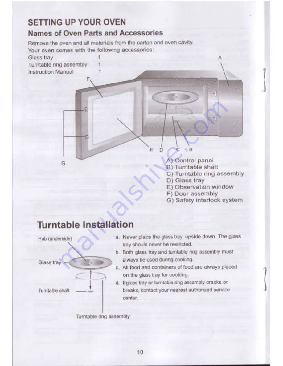 Homemaker EM925ENV Скачать руководство пользователя страница 10