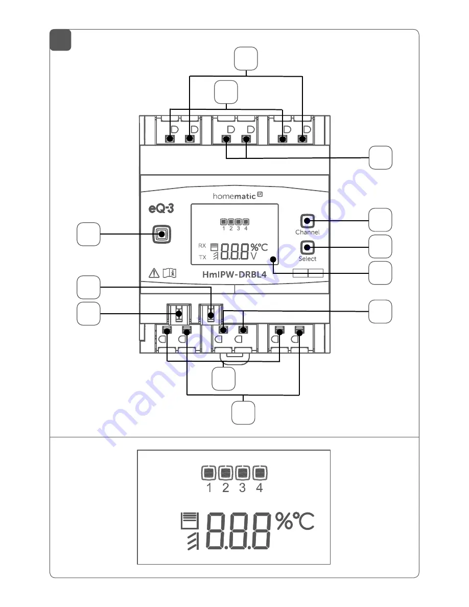 HomeMatic HmIPW-DRBL4 Installation Instructions And Operating Manual Download Page 3