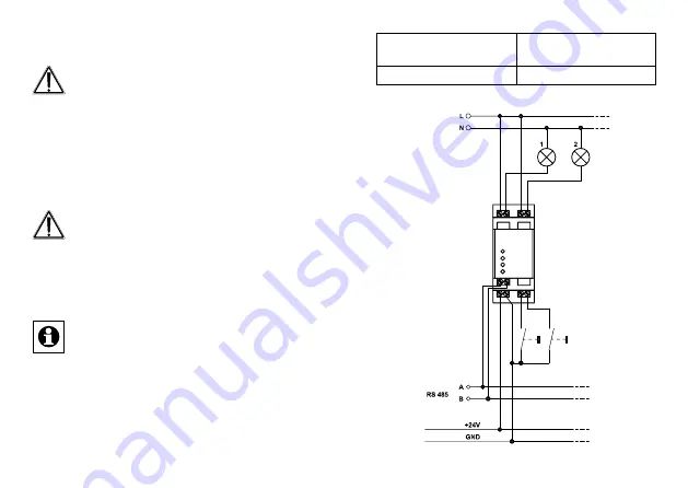 HomeMatic HMW-LC-Bl1-DR Installation And Operating Manual Download Page 9