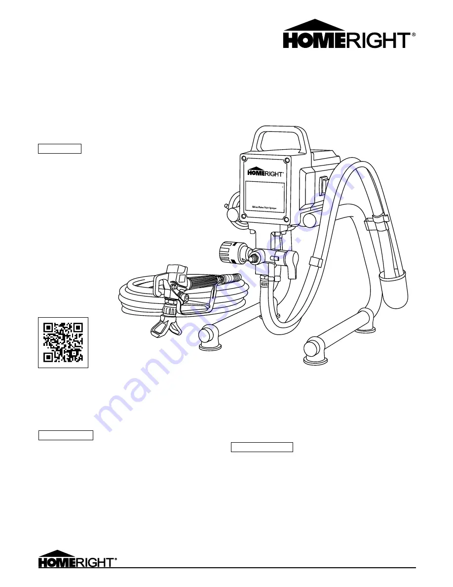 Homeright Power-Flo Pro 2800 Скачать руководство пользователя страница 1