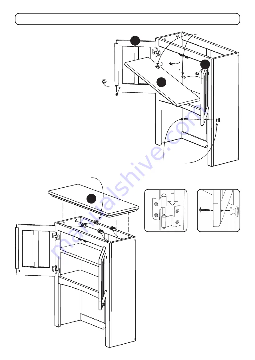 Homestyles 20 05001 0304 Assembly Instructions Manual Download Page 4