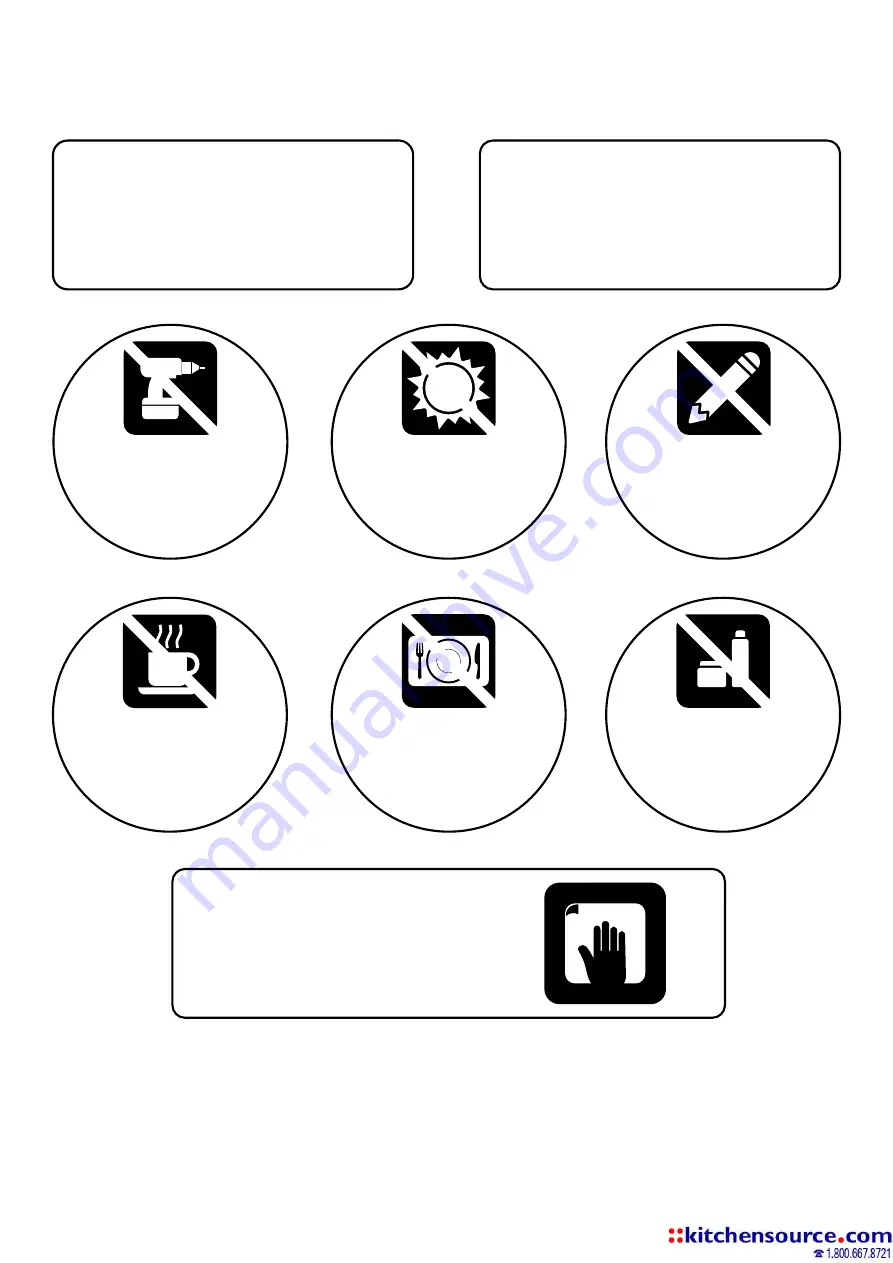 Homestyles 20 05525 0682 Assembly Instructions Manual Download Page 8