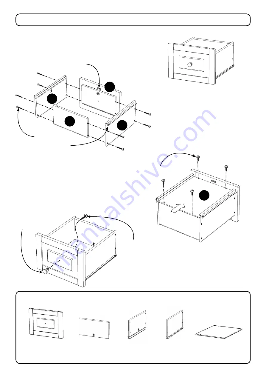 Homestyles 4511-95 Assembly Instructions Manual Download Page 6