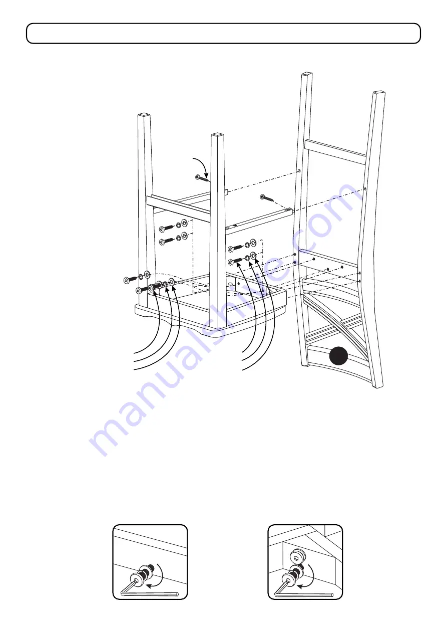 Homestyles 5523-88 Assembly Instructions Download Page 3