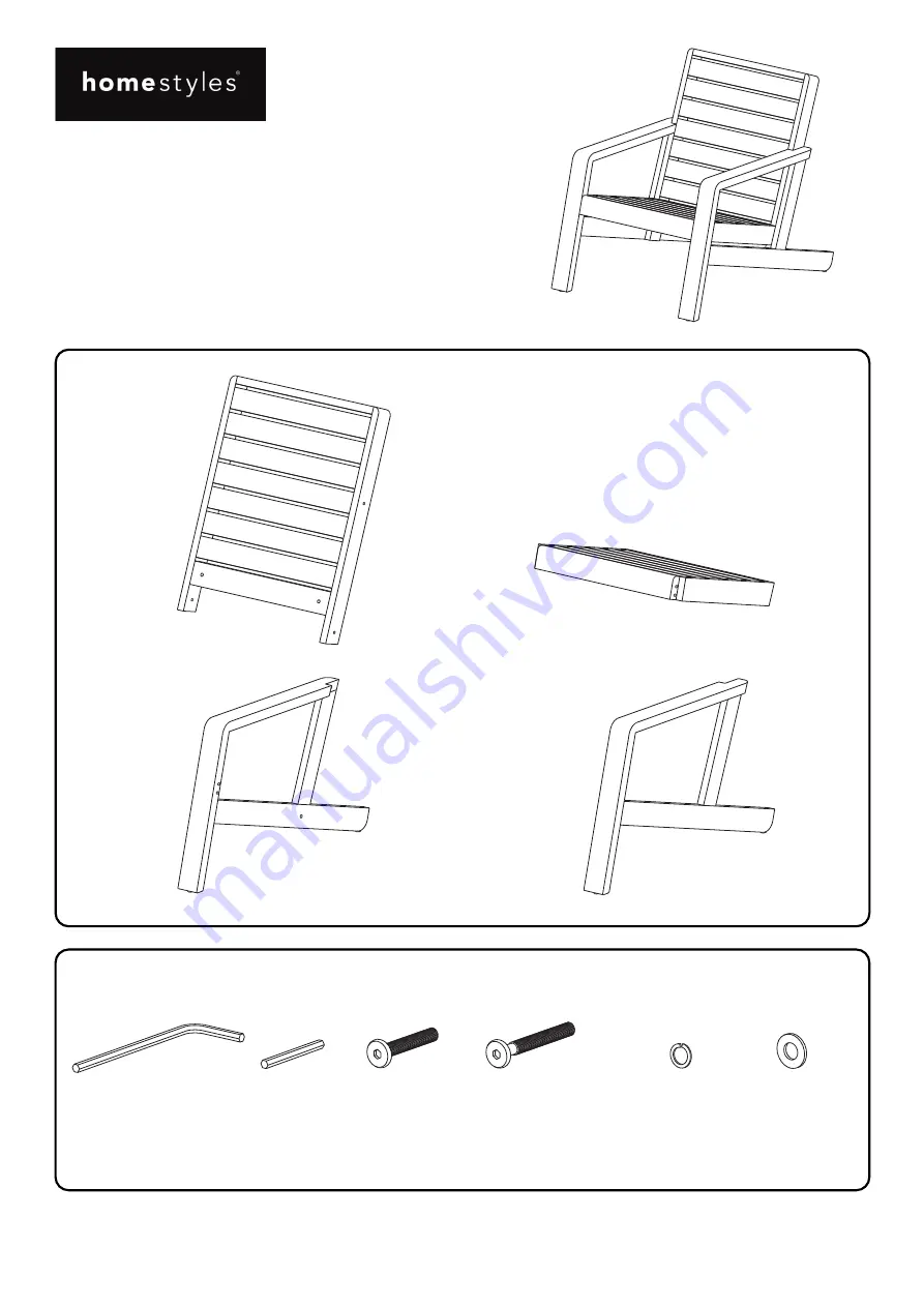 Homestyles 5670-10 Manual Download Page 5