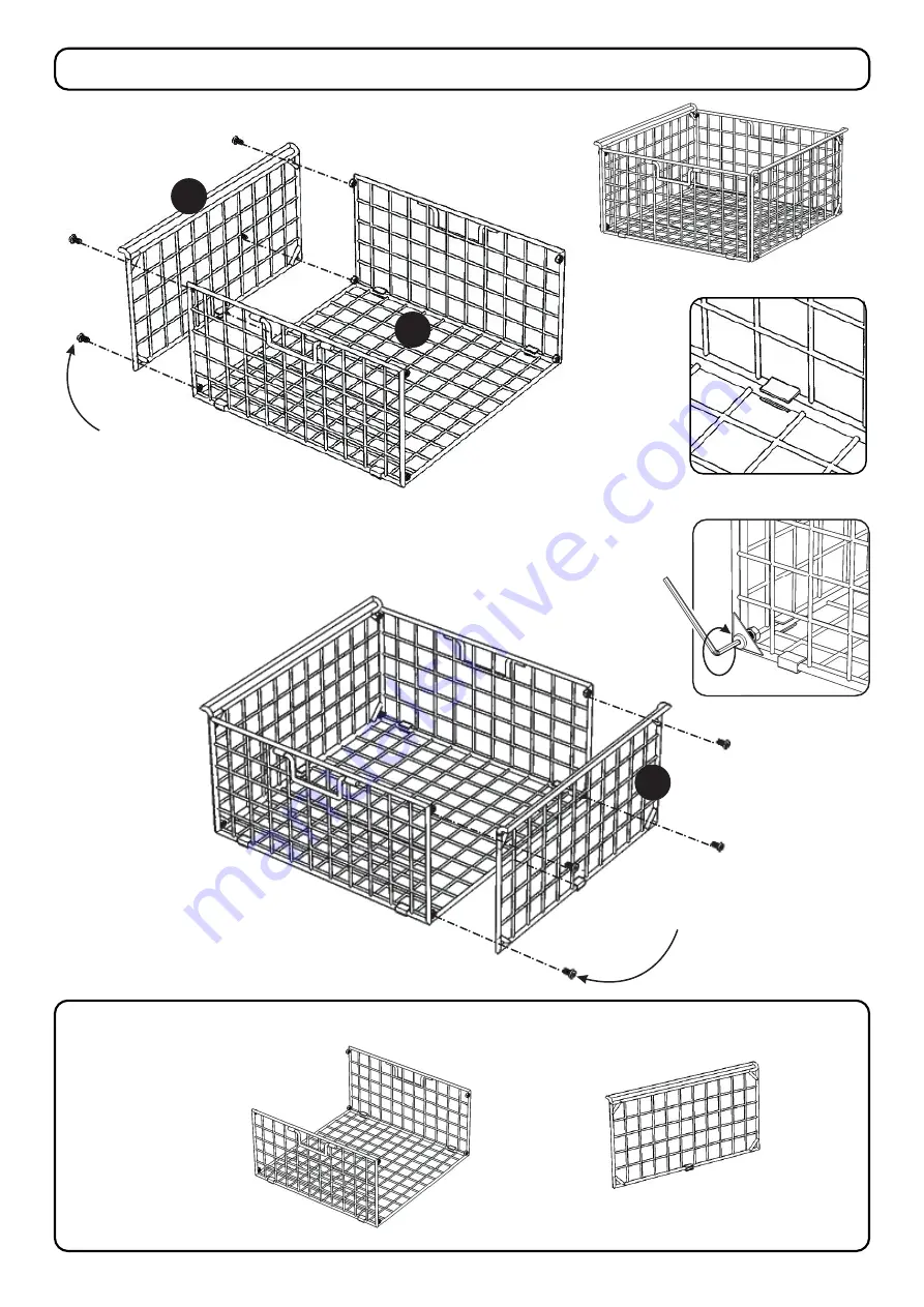 Homestyles Hall Tree 88 5053 49 Manual Download Page 5