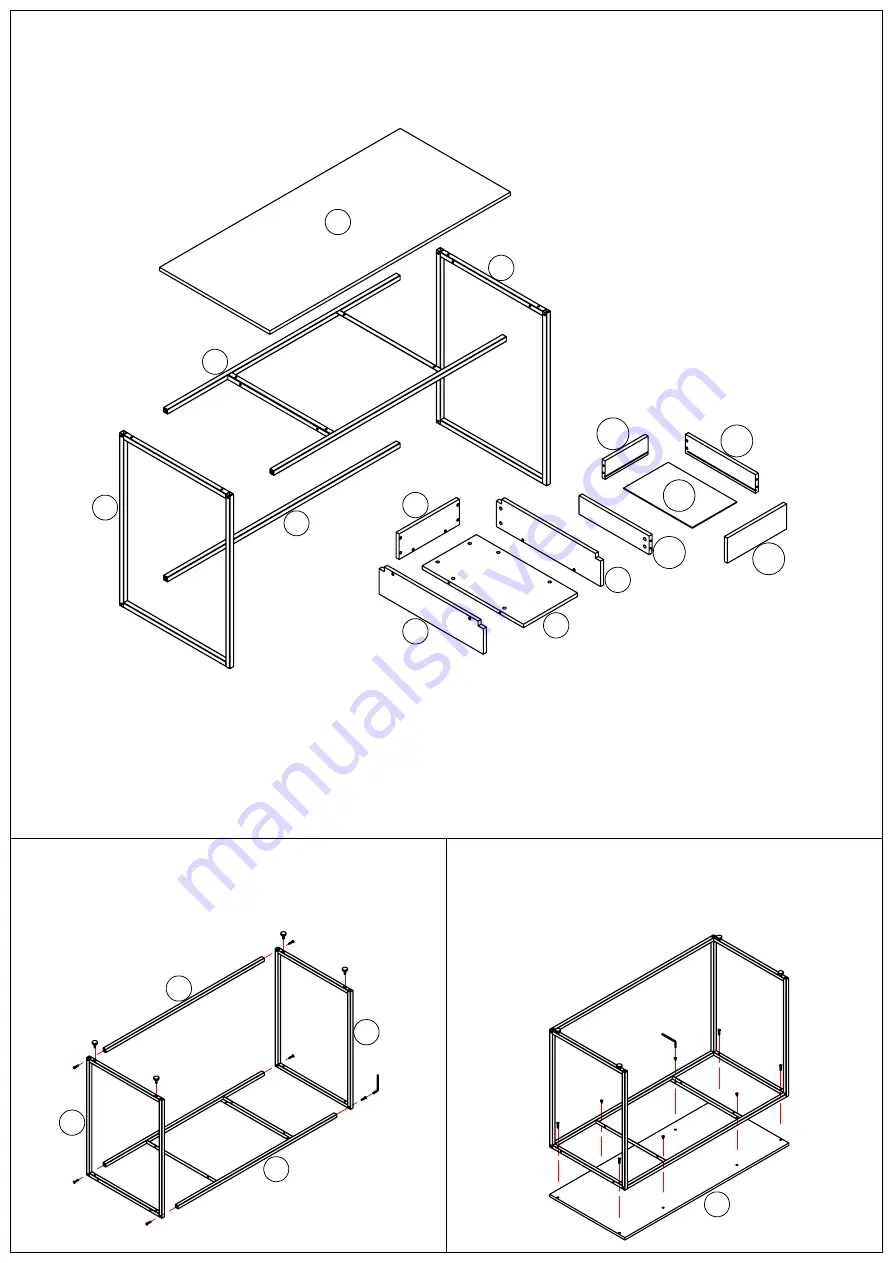 Homewell 174643 Assembly Instructions Download Page 3