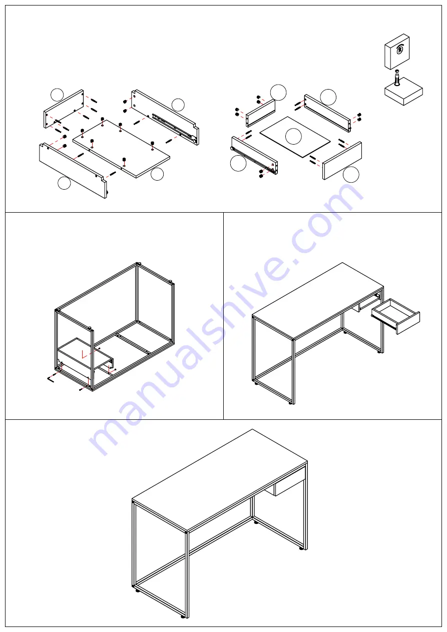 Homewell 174643 Assembly Instructions Download Page 4