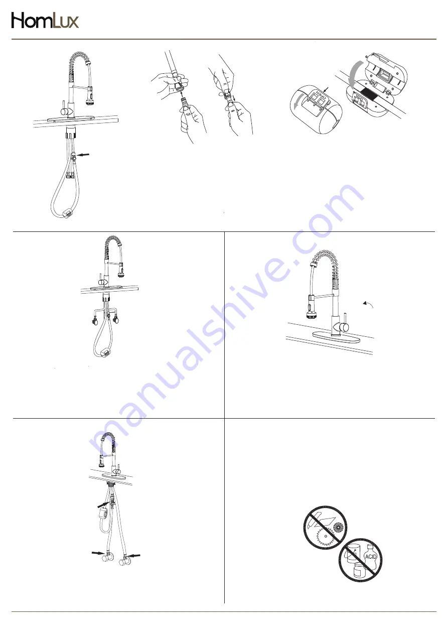 HomLux 64B90043B3 Installation Manual Download Page 5