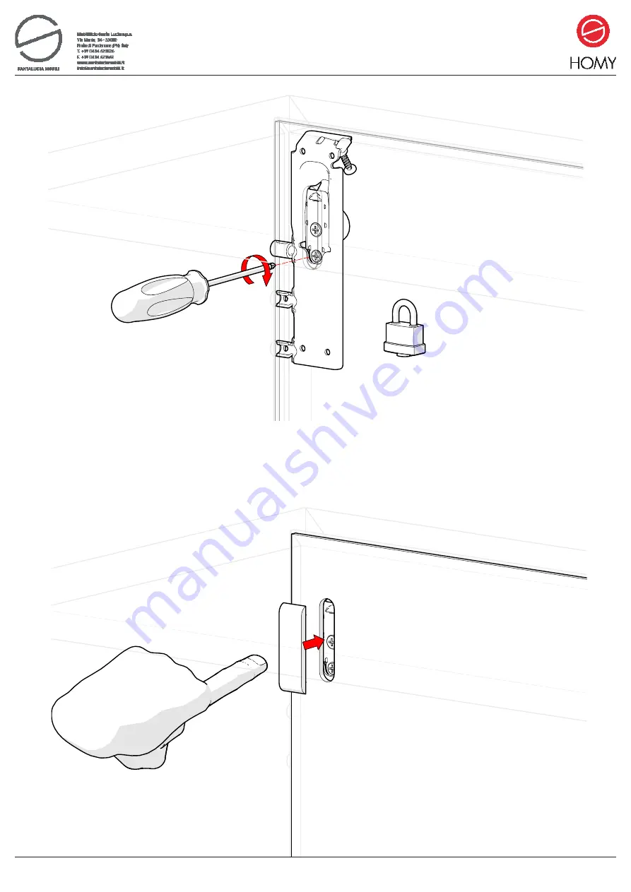 HOMY INTEGRA d.394 Manual Download Page 7