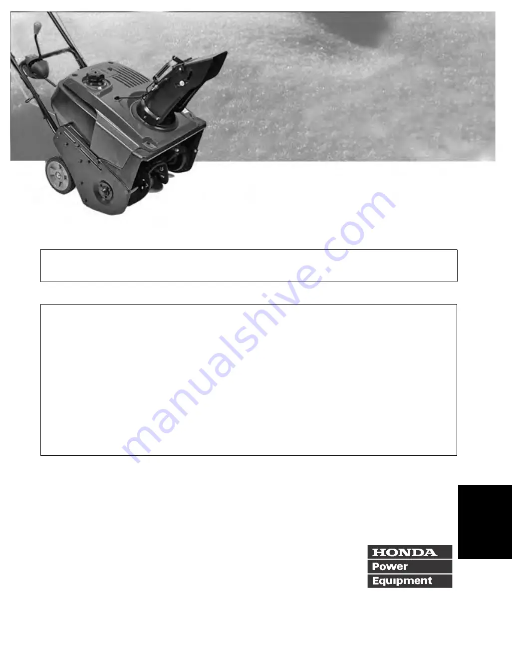 Honda Automobiles HS750EA Owner'S Manual Download Page 91