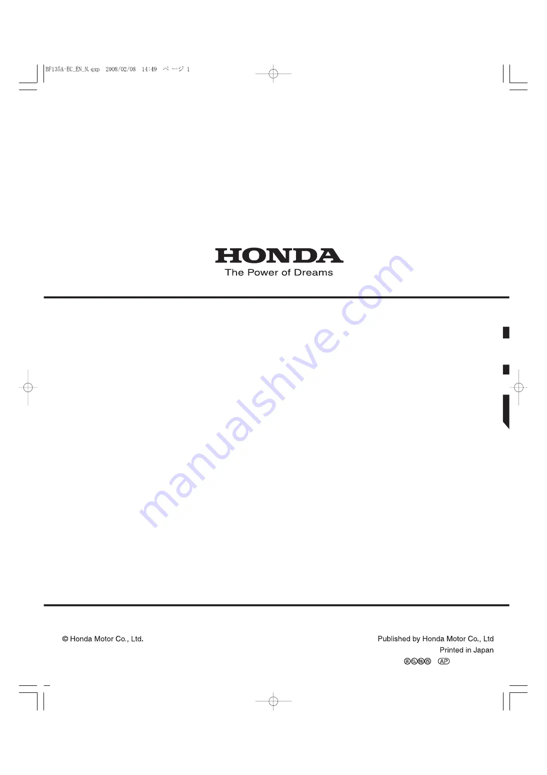 HONDA marine BF135A Shop Manual Download Page 49