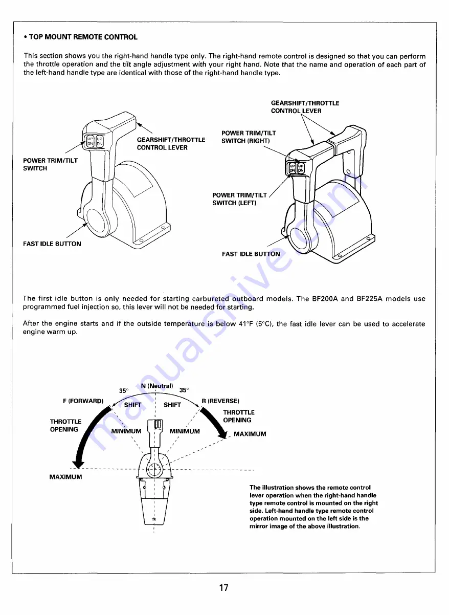 HONDA marine BF175A Set-Up, Installation, And Pre-Delivery Service Download Page 18